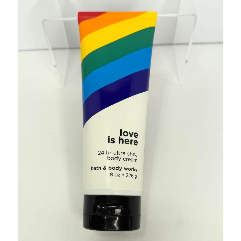 Bath & Body Works Love Is Here Rainbow Waves Ultra Shea Body Cream 8 oz